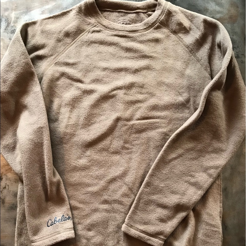 Cabela’s fleece pullover med
